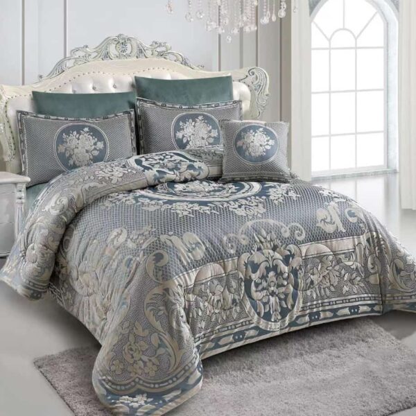 Warm  Binded Silk 6 Piece Duvets Sets. (Fleece on the inside)